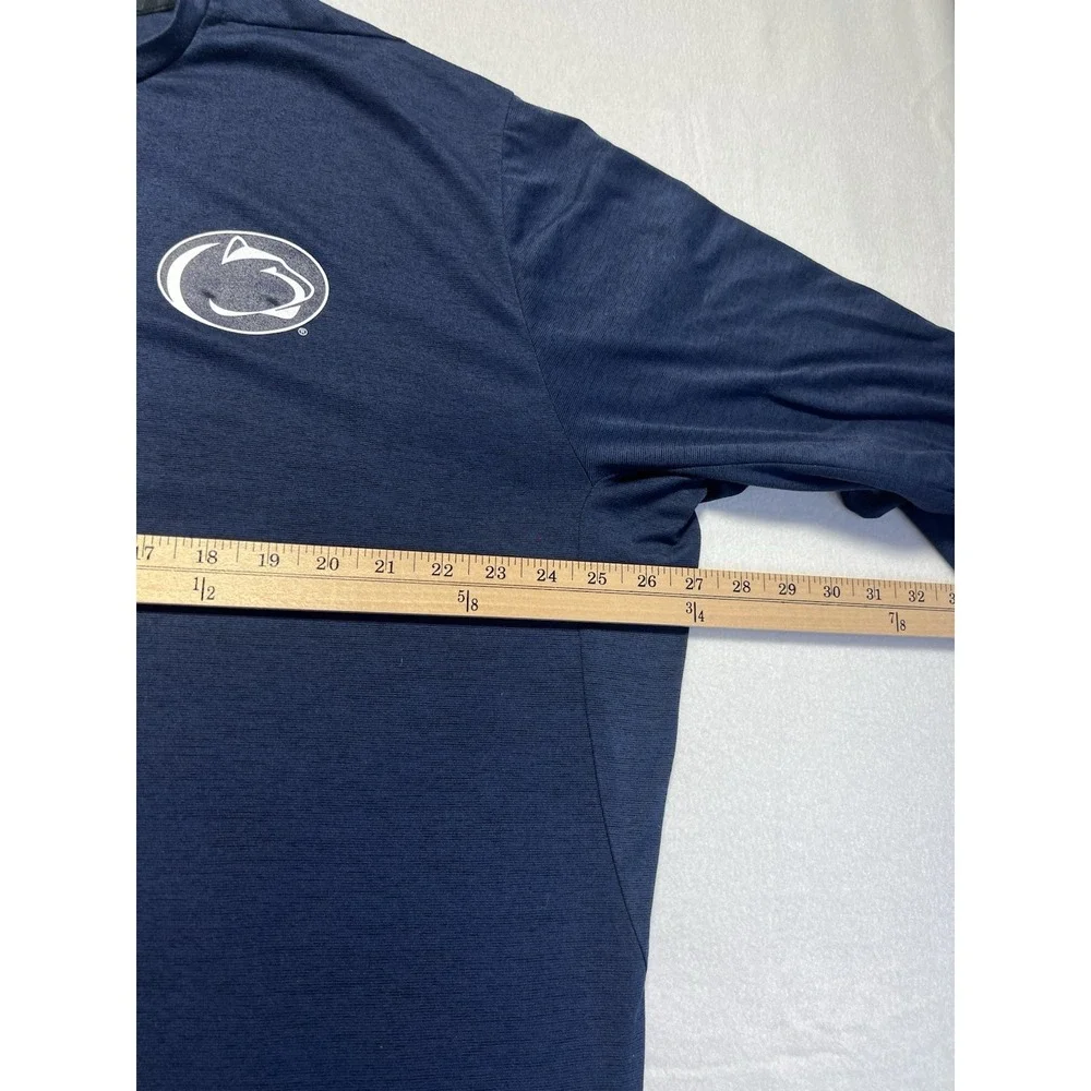 Nike Penn State Dri Fit T-shirt Men's XXL Blue Long‎ Sleeve